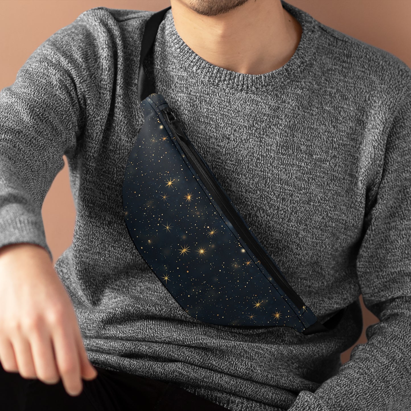 Starry Night Fanny Pack — Celestial Festival Waist Bag