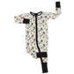 Trick-o-Saurus- Halloween Dinos Zippy Bamboo Pajamas
