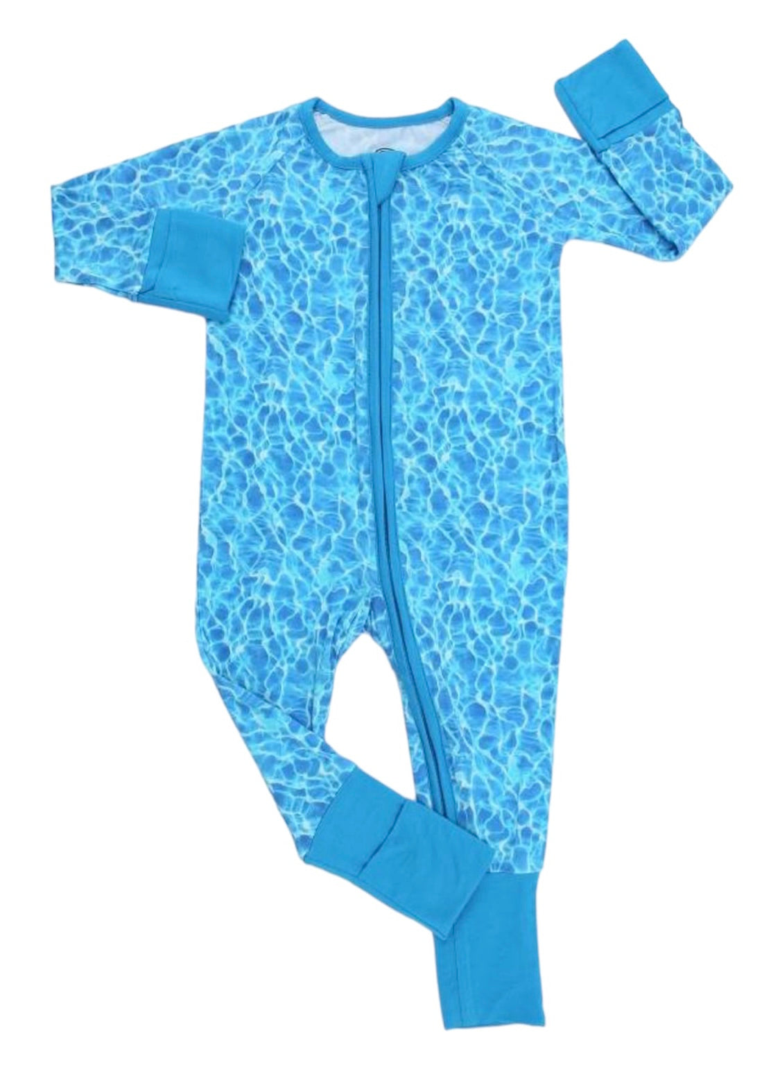 Poolside Vibes Zippy Bamboo Pajamas