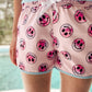 Pink Smiley Women’s Boardshort