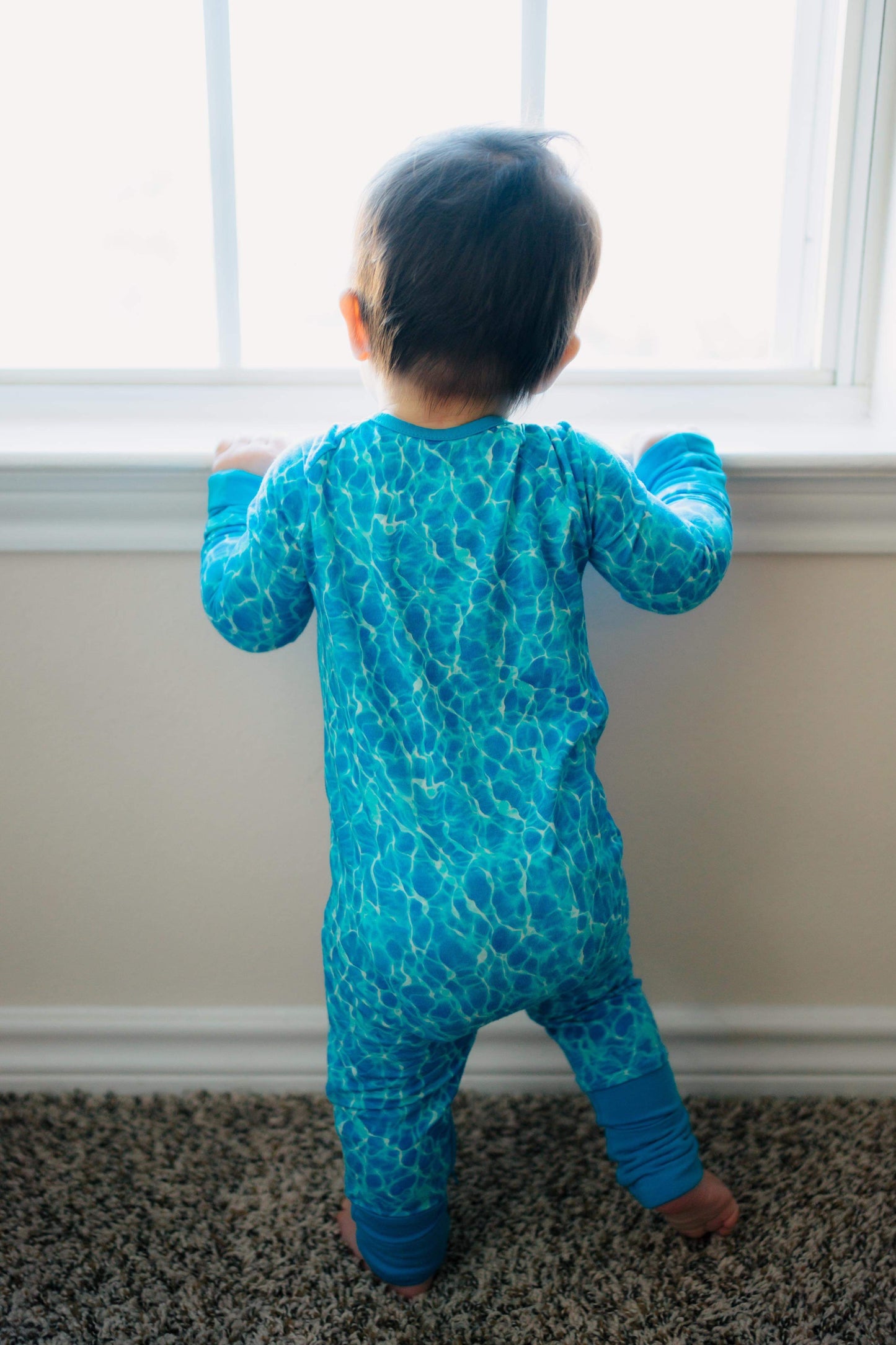 Poolside Vibes Zippy Bamboo Pajamas