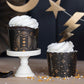 Gold Foil Stars Food Cups- (50 pcs)