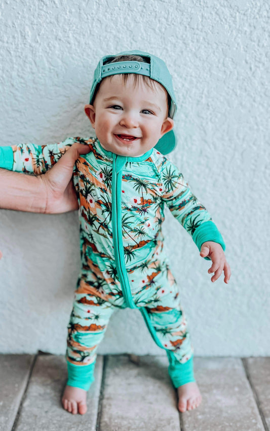 You Had Me at Aloha Zippy Bamboo Pajamas
