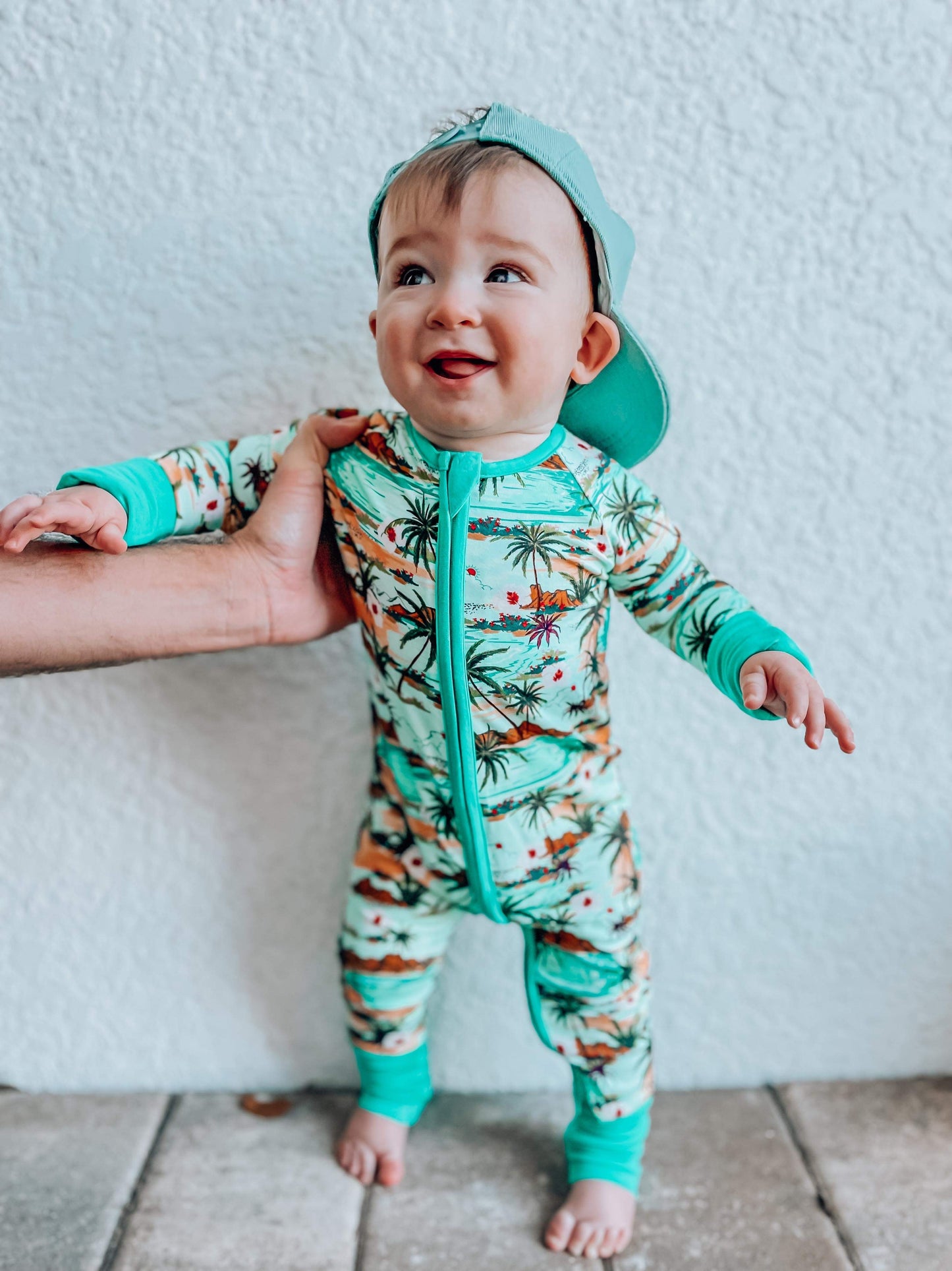 You Had Me at Aloha Zippy Bamboo Pajamas
