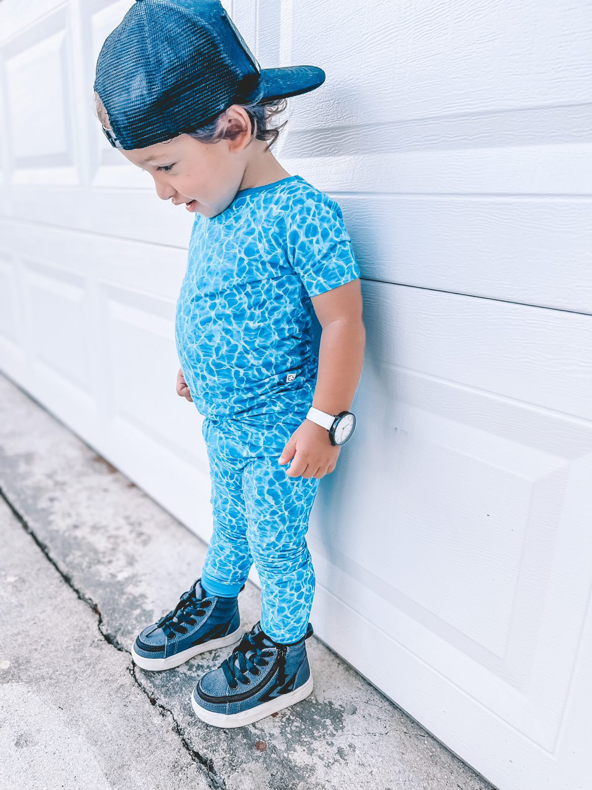 Poolside Vibes 2 Piece Short Sleeve Pajamas