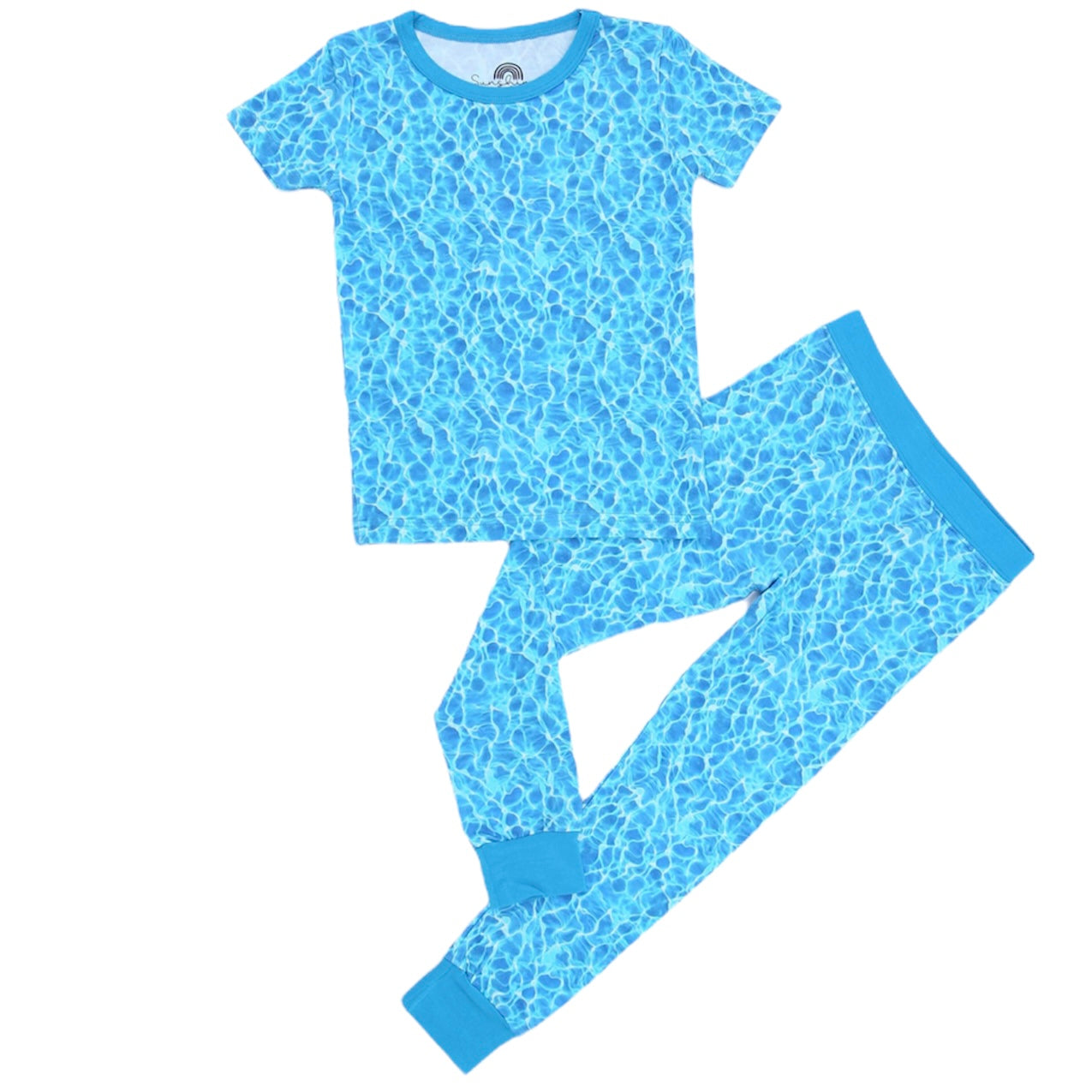 Poolside Vibes 2 Piece Short Sleeve Pajamas