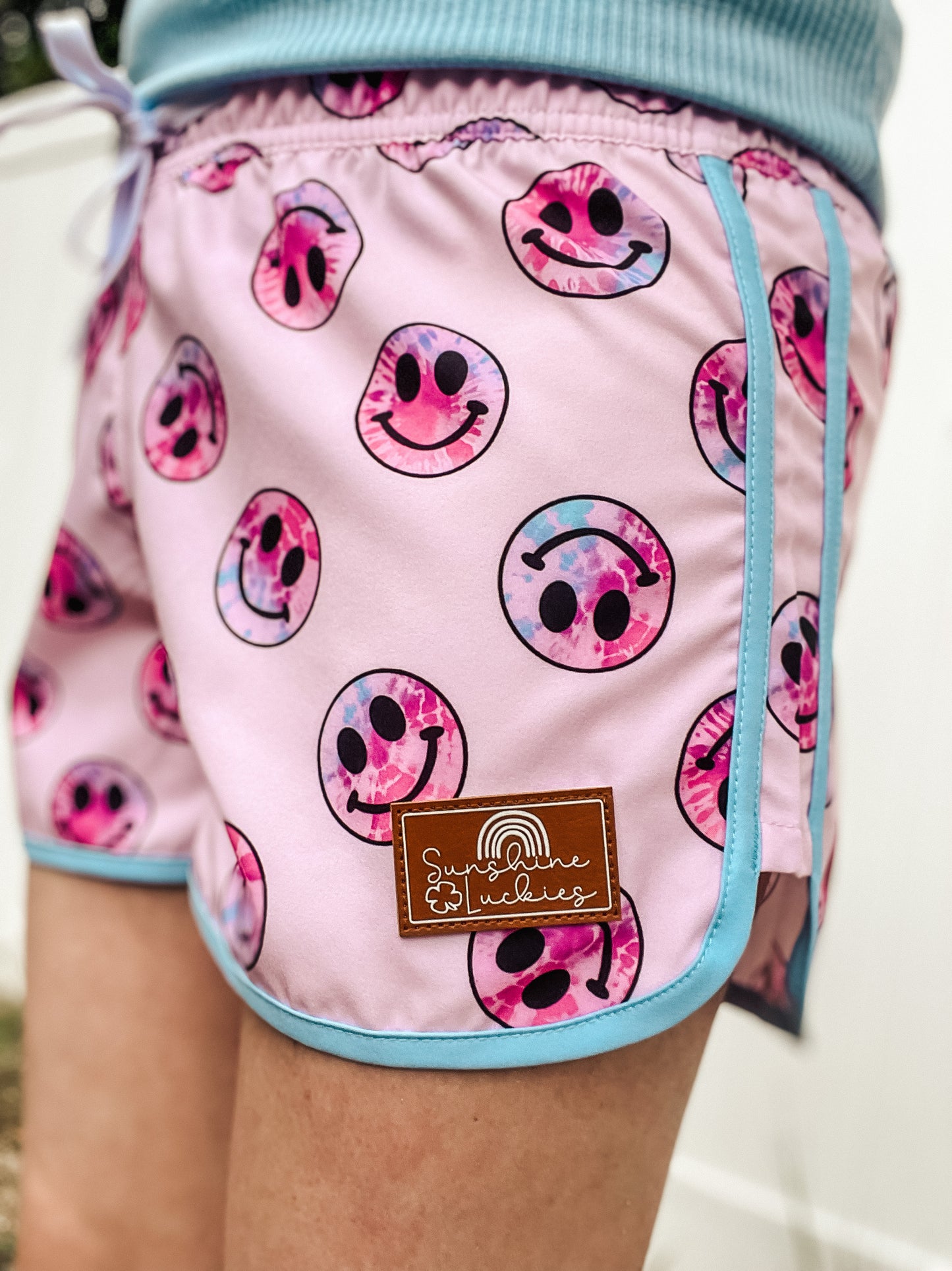 Pink Smiley Women’s Boardshort