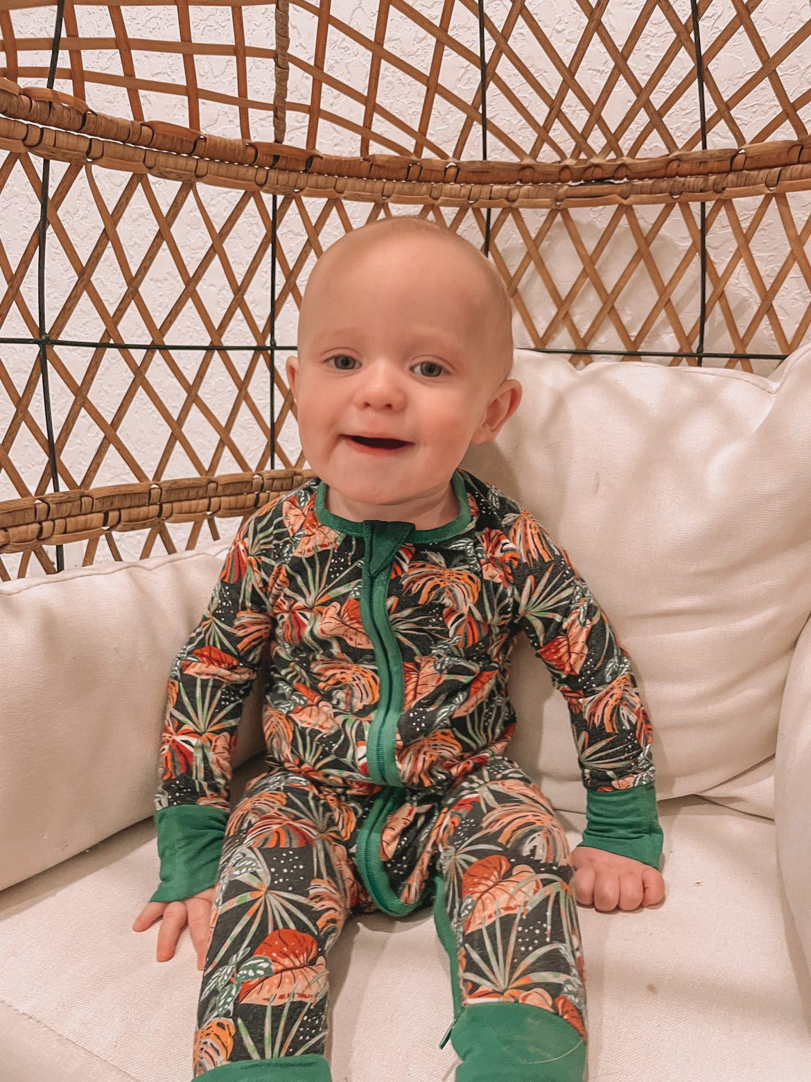 Leaf It To Me Zippy Bamboo Pajamas