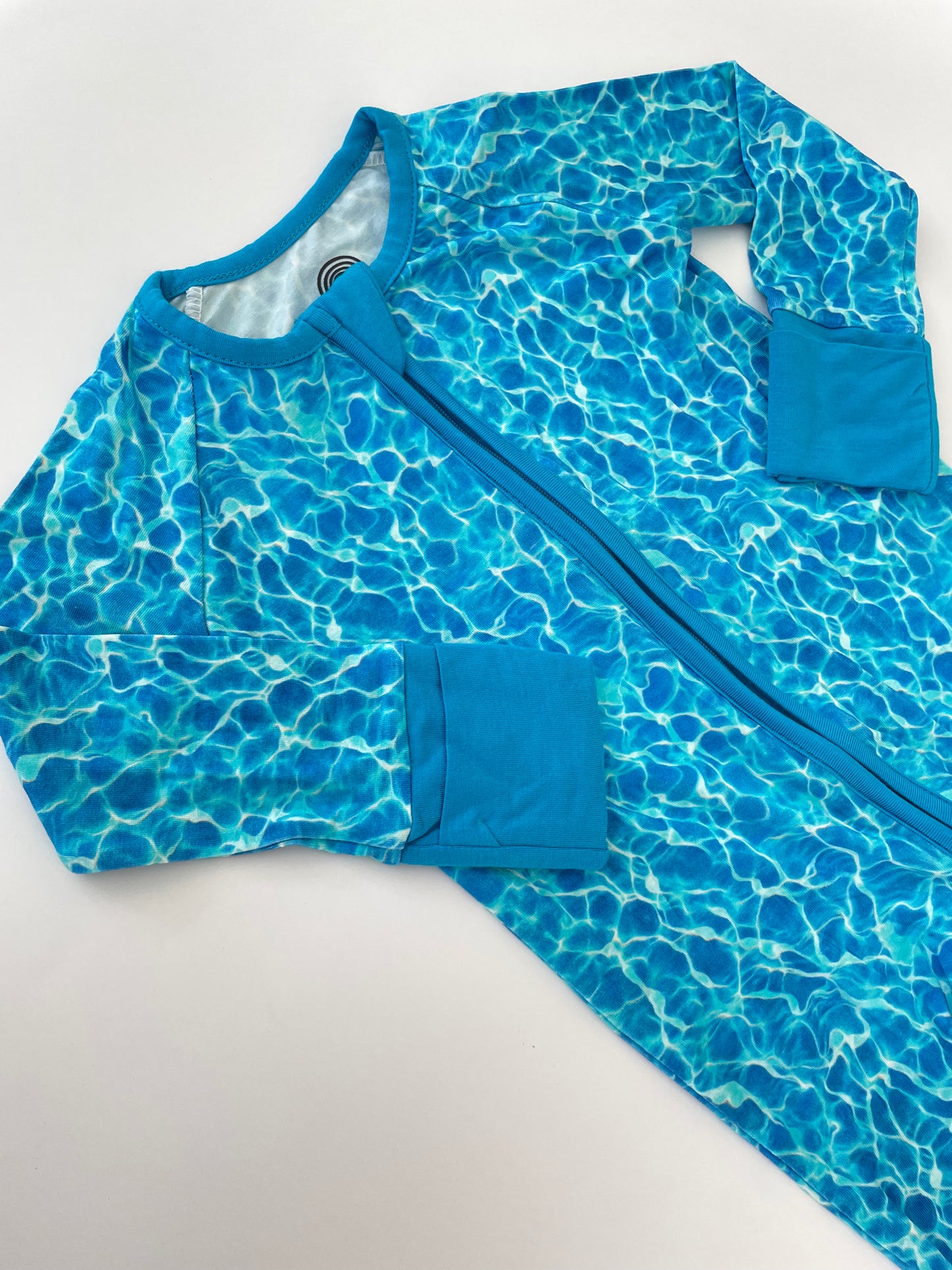 Poolside Vibes Zippy Bamboo Pajamas